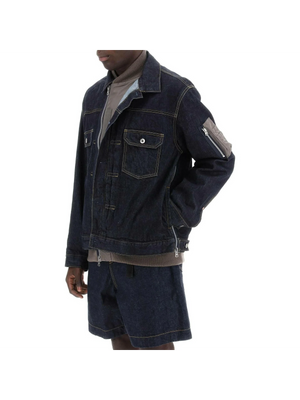 Denim Blouson Jacket SACAI JOHN JULIA.