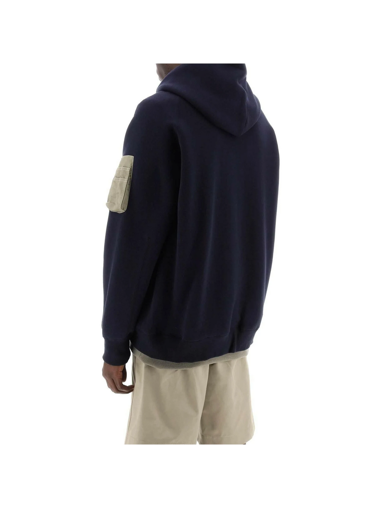 Full Zip Hoodie With Contrast Trims SACAI JOHN JULIA.