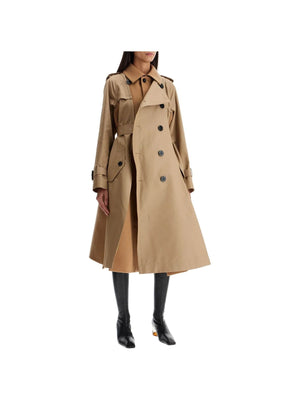 Hybrid Gabardine Wool Coat-SACAI-JOHN JULIA