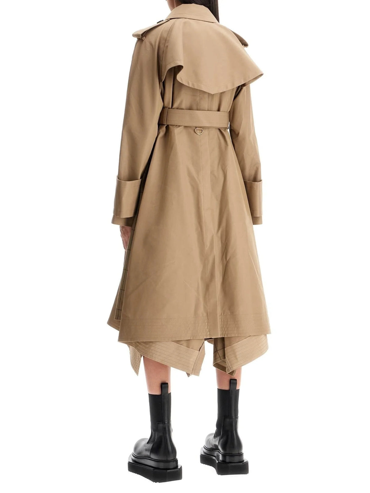 SACAI-In Pelle gabardine Trench-JOHN JULIA