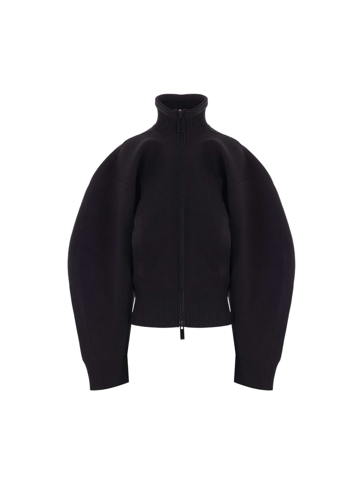 Knit Full-zip Cardigan-SACAI-JOHN JULIA