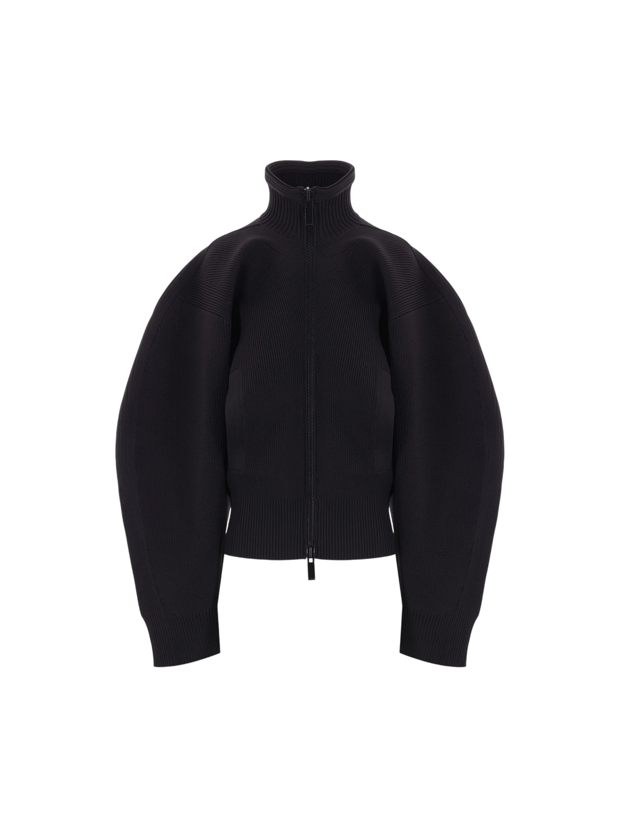 Knit Full-zip Cardigan-SACAI-JOHN JULIA