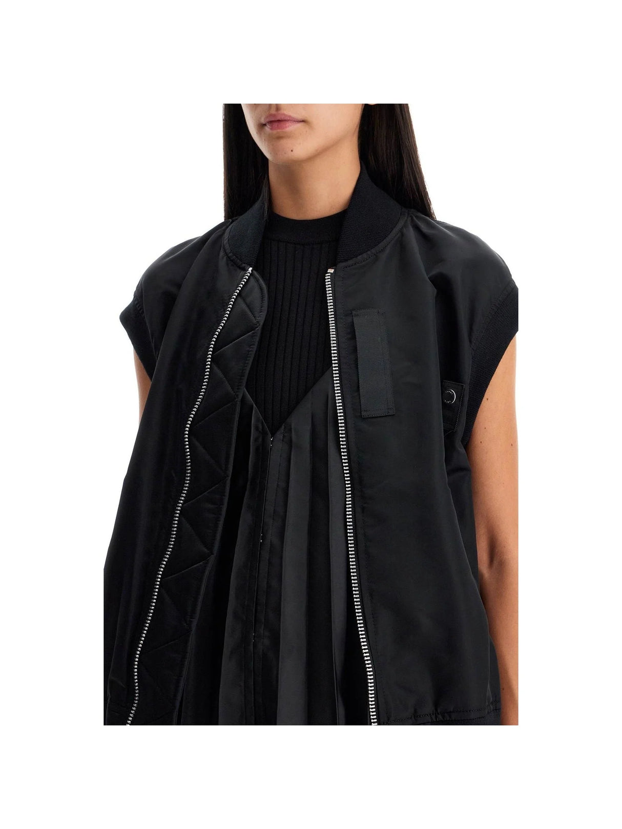 Layered Nylon Vest