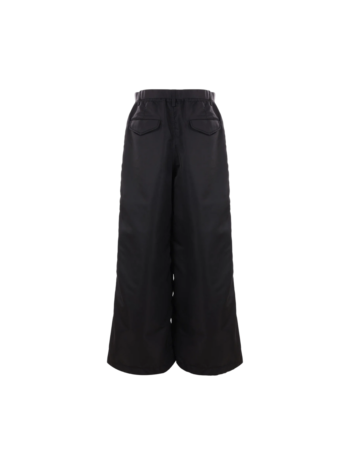 Loose-fit Twill Trousers-SACAI-JOHN JULIA