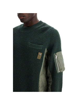 MA-1 X Wool Knit Sweater.