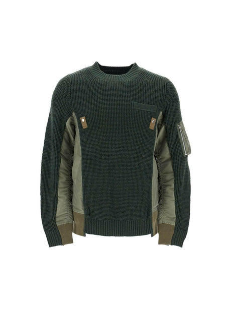 MA-1 X Wool Knit Sweater.