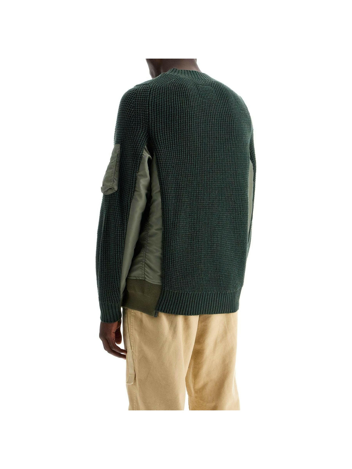 MA-1 X Wool Knit Sweater.