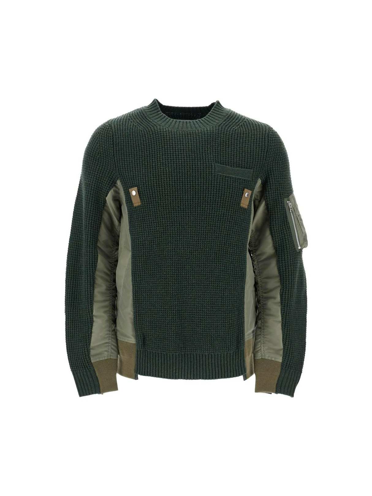 MA-1 X Wool Knit Sweater.