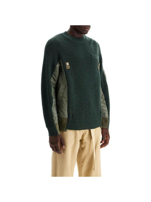 MA-1 X Wool Knit Sweater.