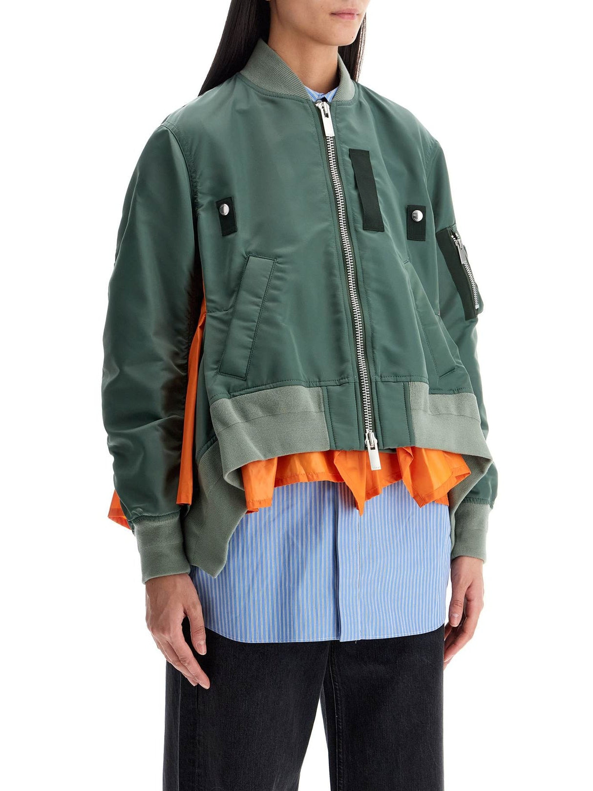 In Pelle

nylon Bomber Jacket