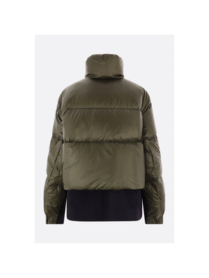 Nylon Wool Down Jacket-SACAI-JOHN JULIA