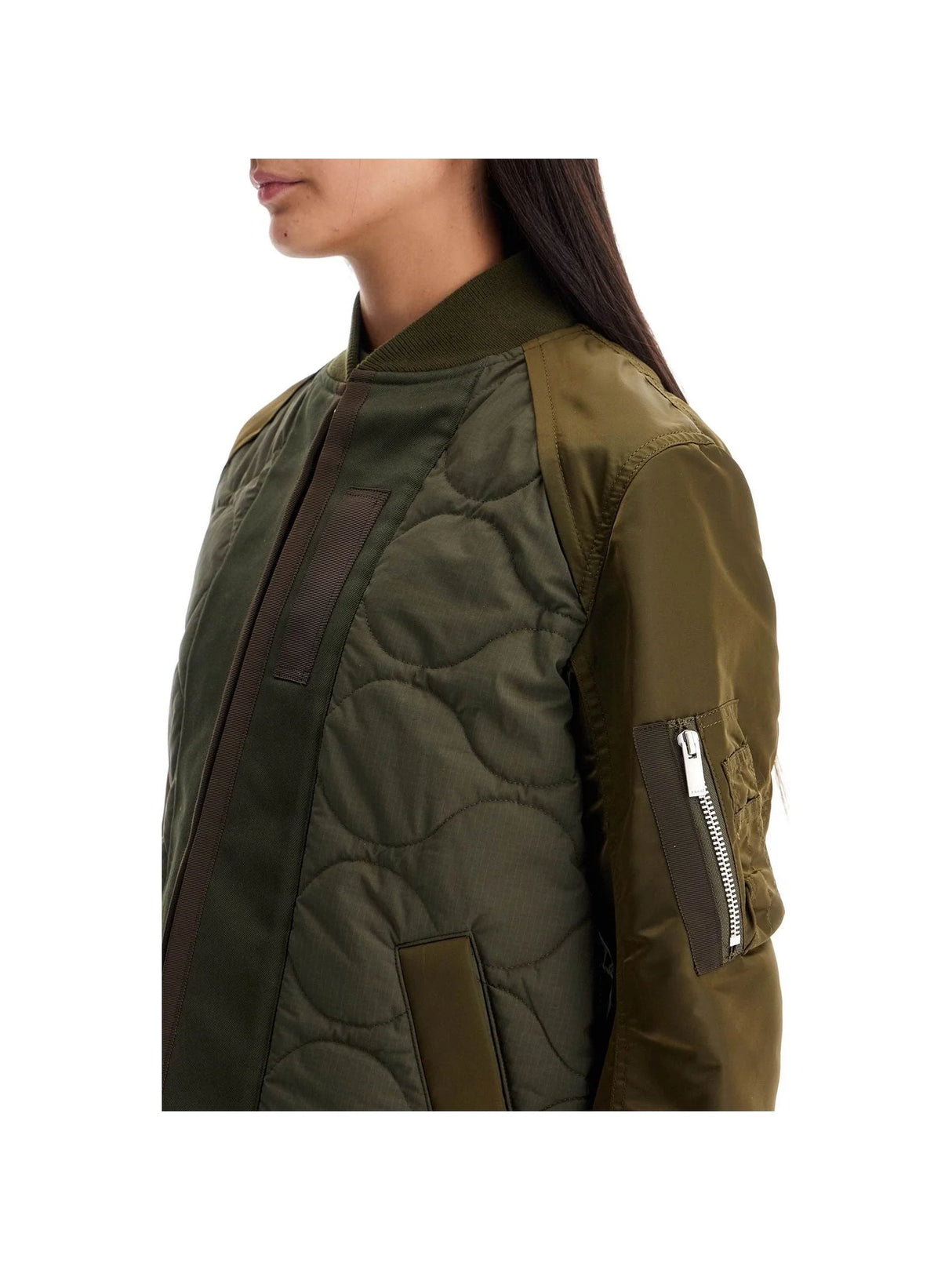 Hybrid Nylon And Ripstop Jacket