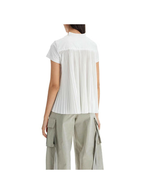 Pleated Back T-Shirt.