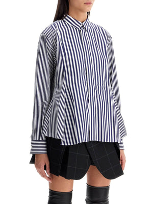 Poplin Sticked Shirt With