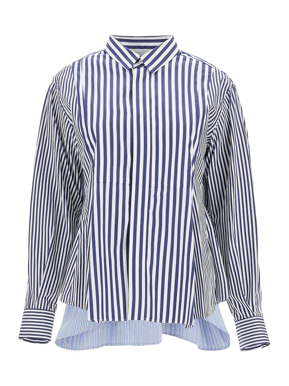 Poplin Sticked Shirt With