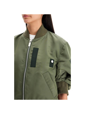 Short-sleeved Bomber