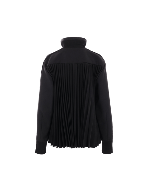 Technical Jersey Full-zip Jacket-SACAI-JOHN JULIA