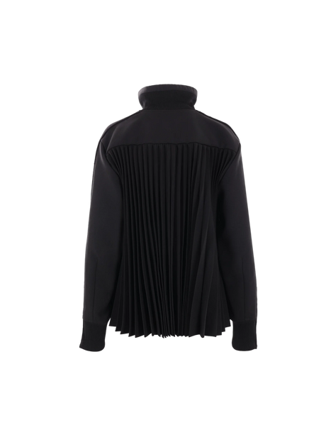 Technical Jersey Full-zip Jacket-SACAI-JOHN JULIA