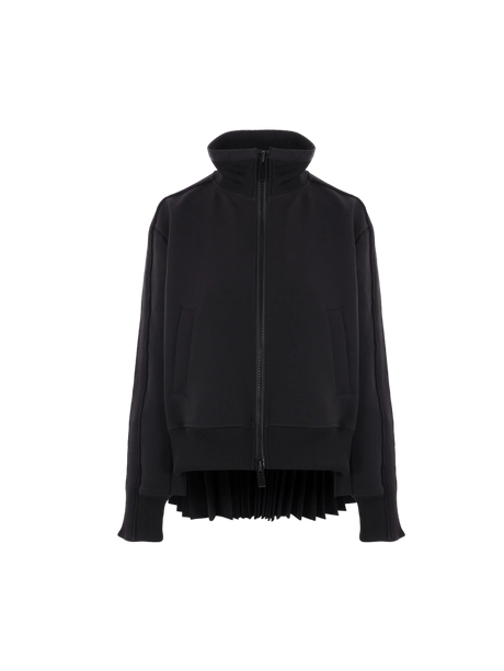 Technical Jersey Full-zip Jacket-SACAI-JOHN JULIA