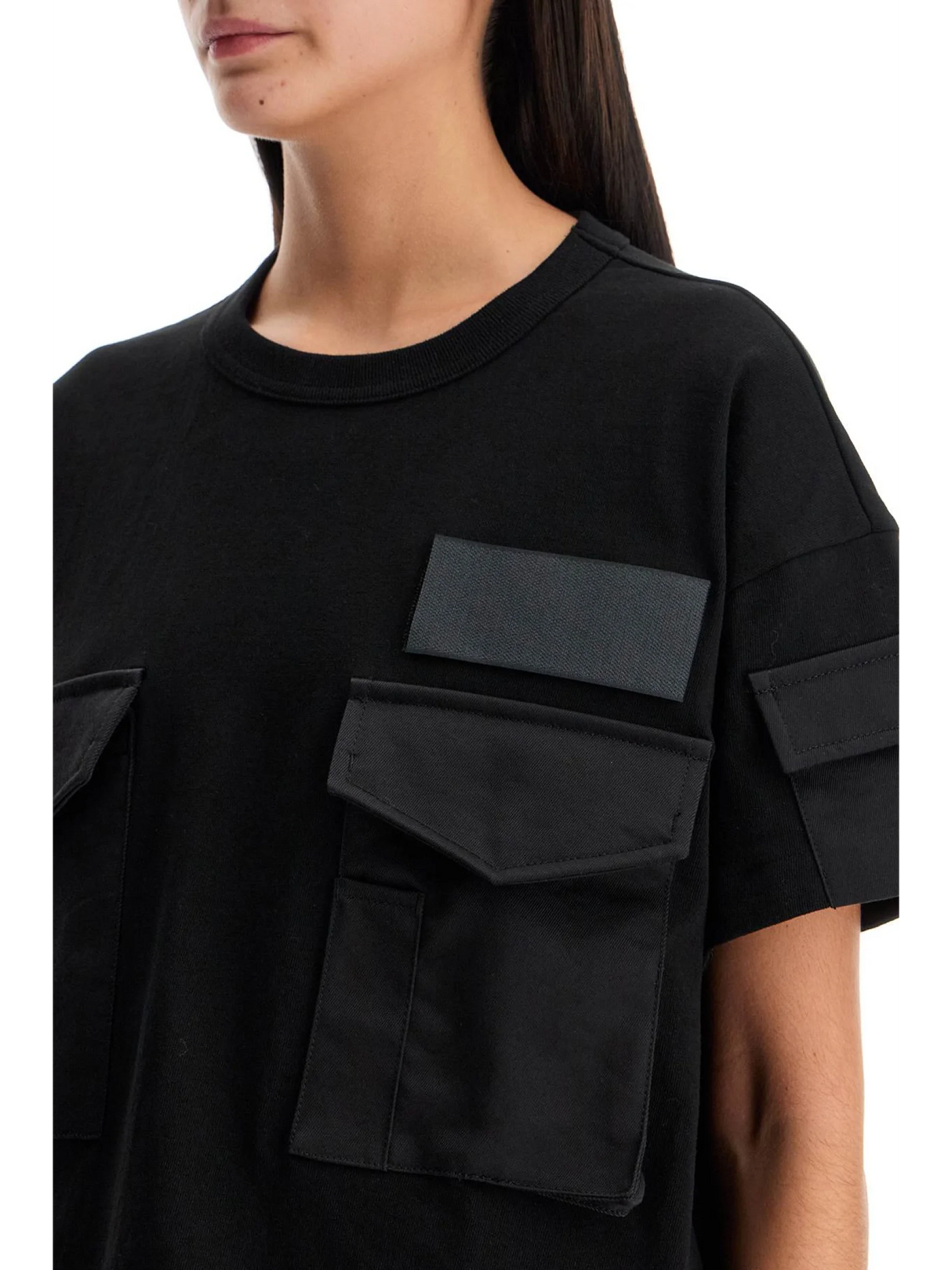 Sacai X Spiewak Two-Pocket T-Shirt-Sacai-JOHN JULIA