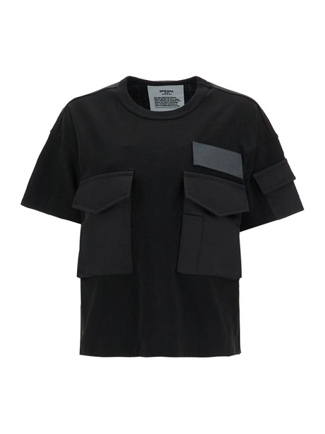 Sacai X Spiewak Two-Pocket T-Shirt-Sacai-JOHN JULIA