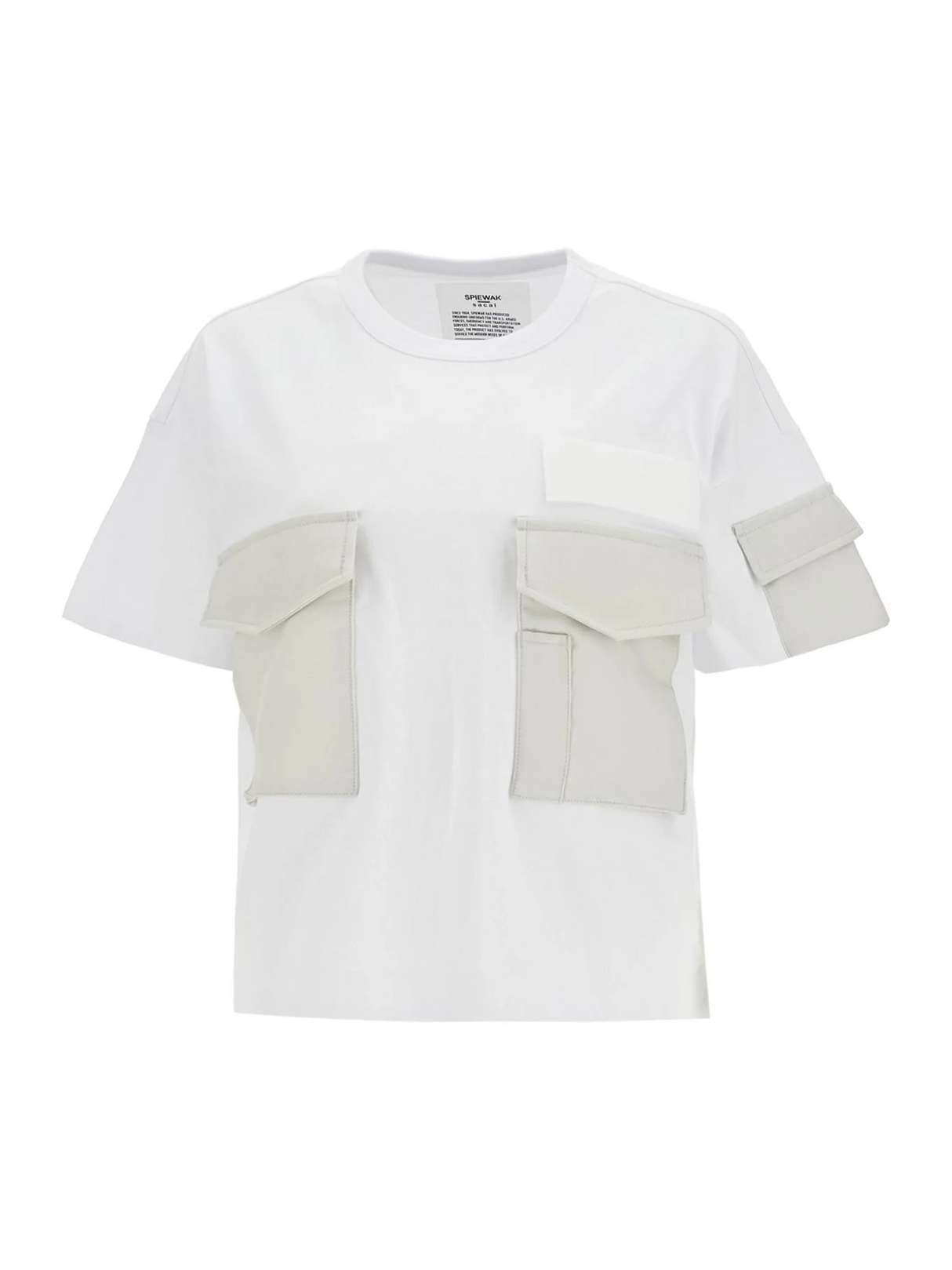 Sacai X Spiewak Patch T-Shirt-Sacai-JOHN JULIA