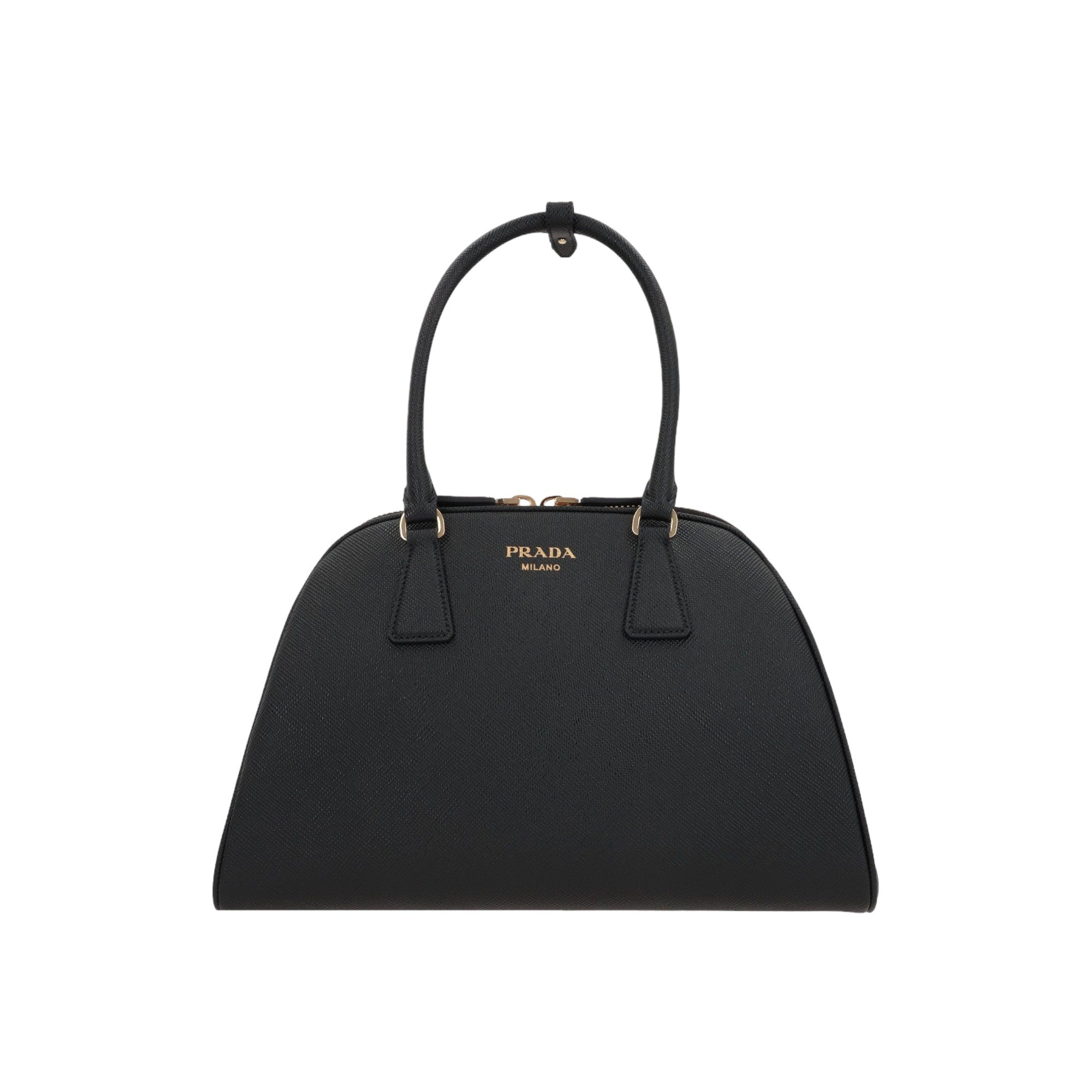 Saffiano Leather Medium Handbag-PRADA-JOHN JULIA