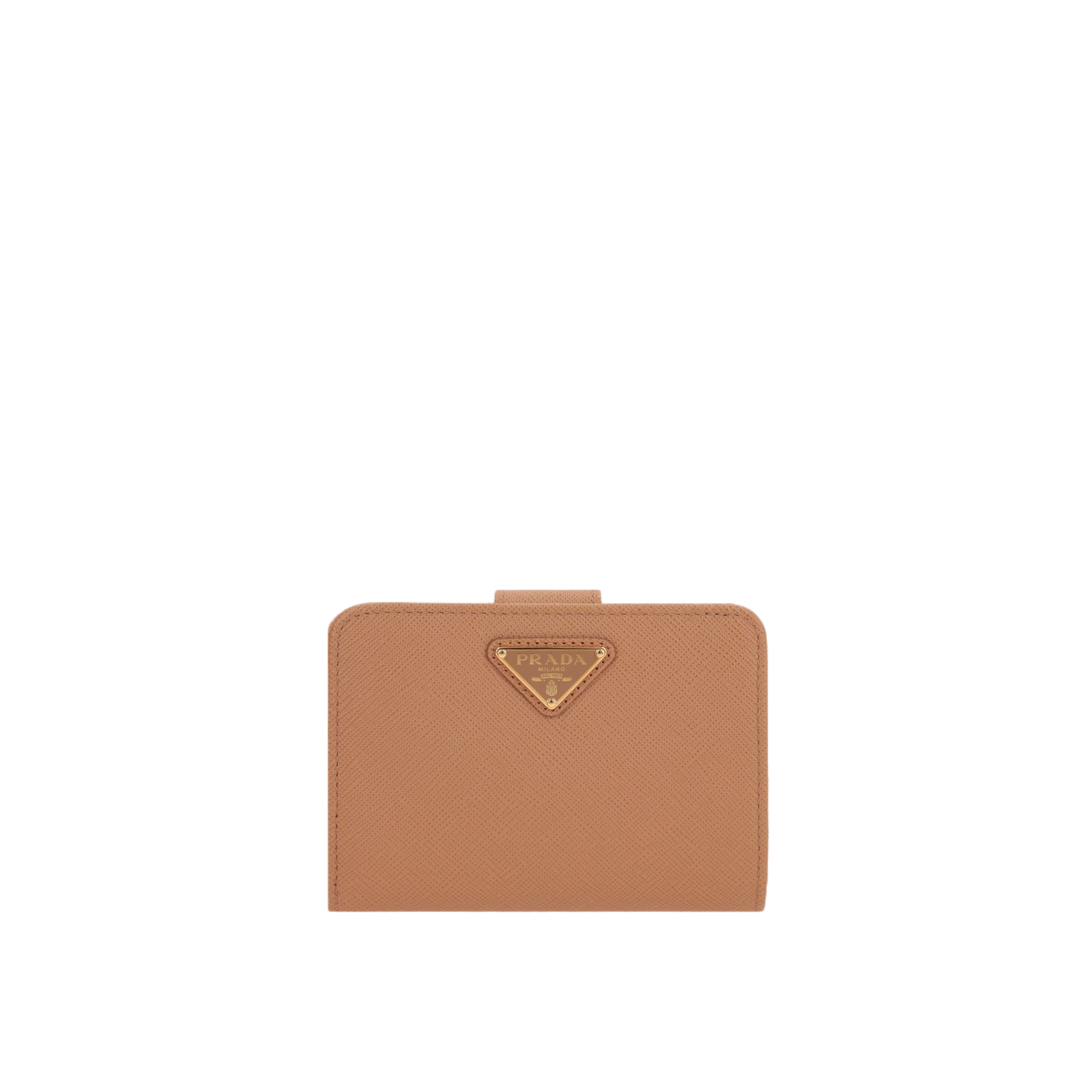 Saffiano Leather Small Wallet-PRADA-JOHN JULIA