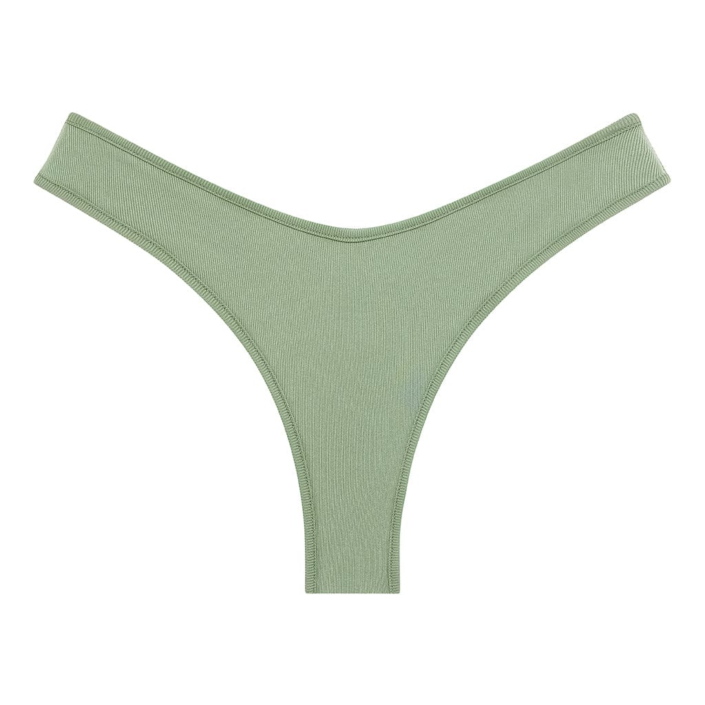 Sage Green Rib Added Columbiaverage Lulu Bikini Bottom