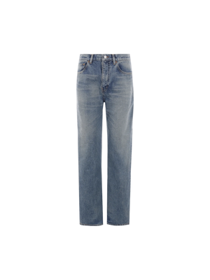 Benjamin Straight-leg Denim Jeans-SAINT LAURENT-JOHN JULIA