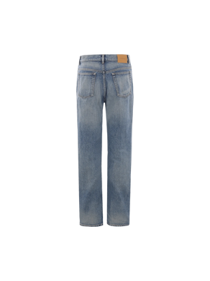 Benjamin Straight-leg Denim Jeans-SAINT LAURENT-JOHN JULIA