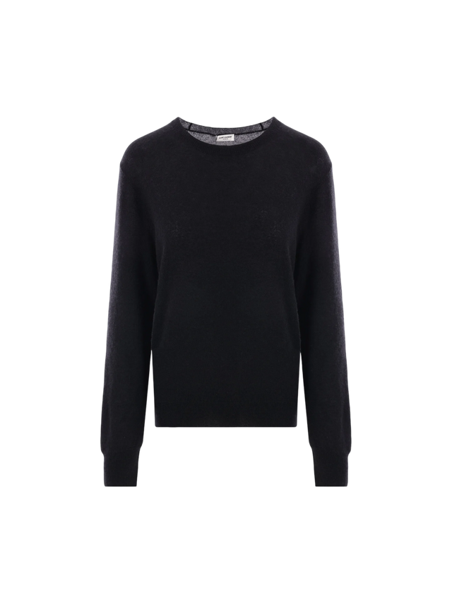 Cashmere and Silk Sweater-SAINT LAURENT-JOHN JULIA