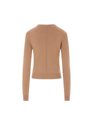 Cashmere Openwork Sweater-SAINT LAURENT-JOHN JULIA