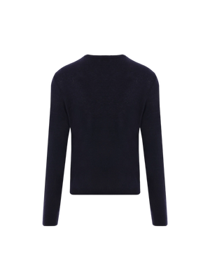 Cashmere Silk Sweater-SAINT LAURENT-JOHN JULIA