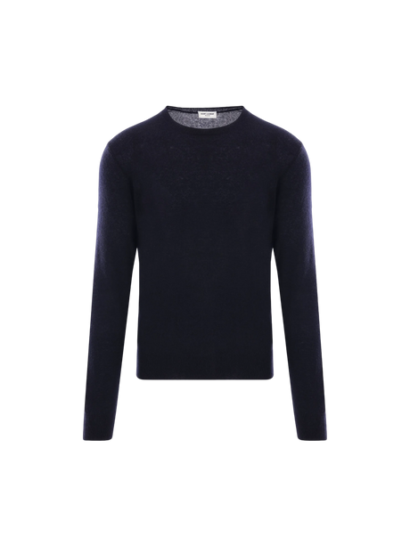 Cashmere Silk Sweater-SAINT LAURENT-JOHN JULIA