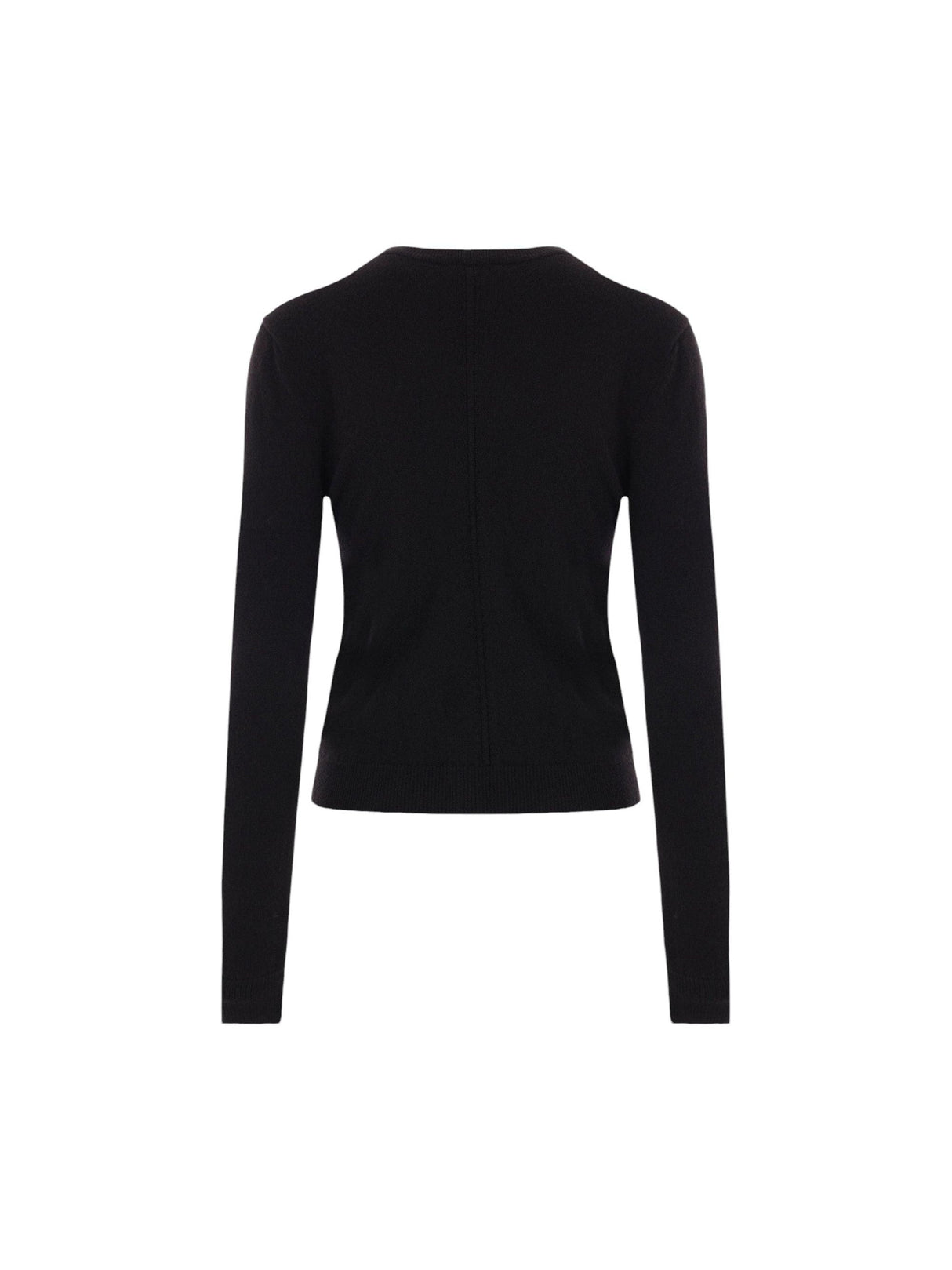 SAINT LAURENT-Cashmere Sweater Openwork Details-JOHN JULIA