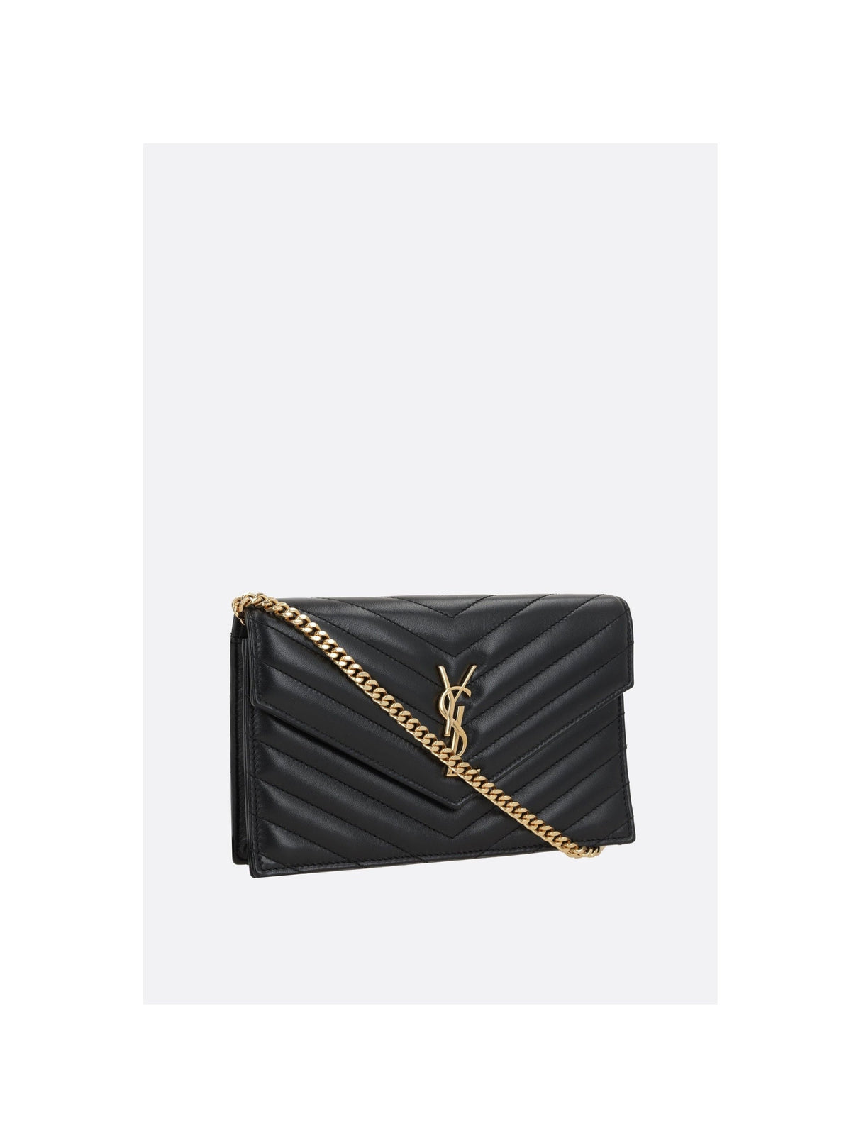 Cassandre Envelope Chain Wallet-SAINT LAURENT-JOHN JULIA