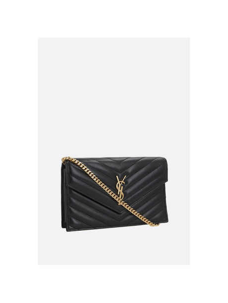 Cassandre Envelope Chain Wallet-SAINT LAURENT-JOHN JULIA