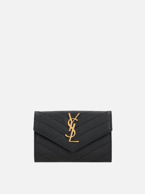 Cassandre Envelope Small Quilted Leather Wallet-SAINT LAURENT-JOHN JULIA