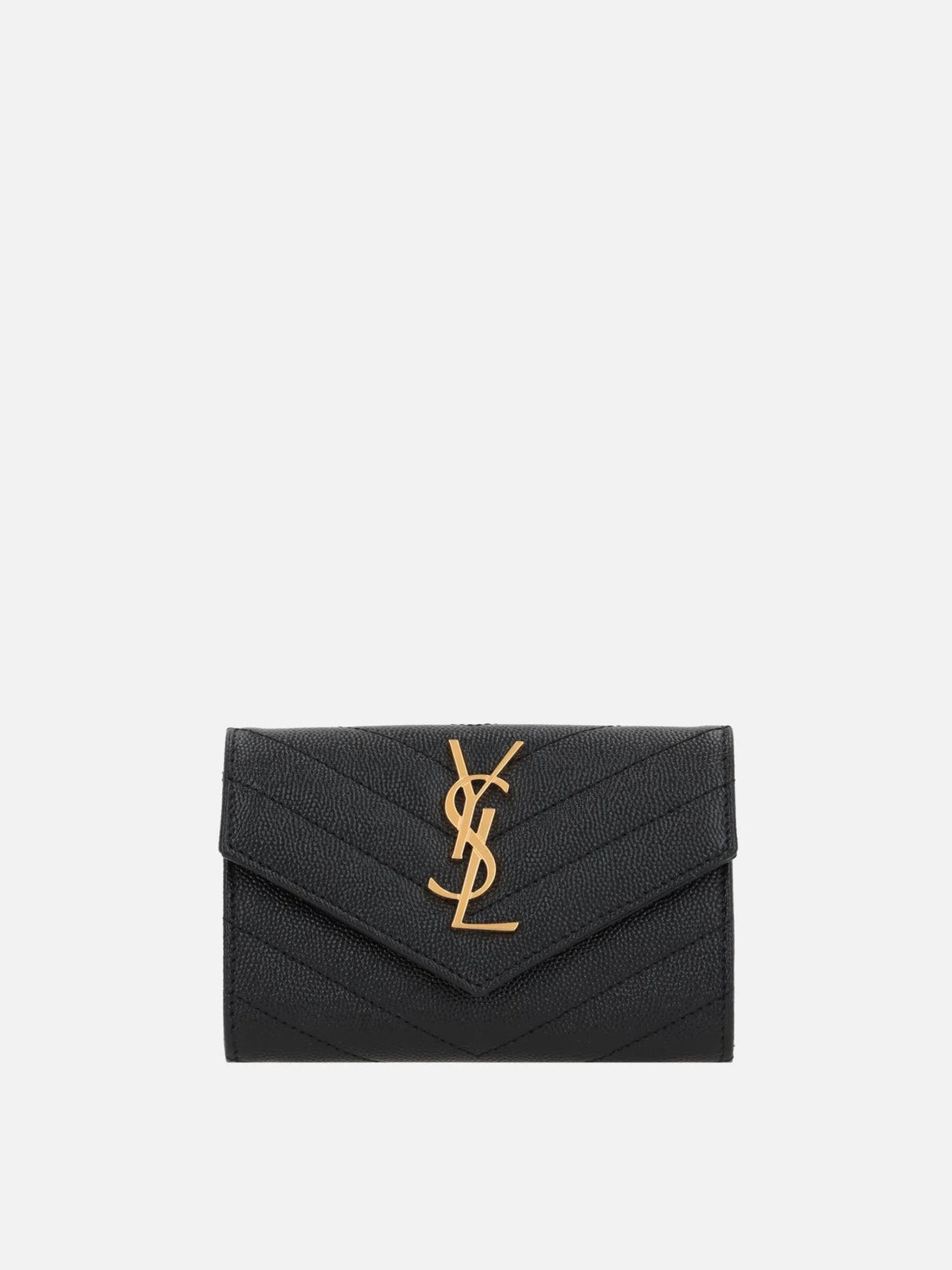 Cassandre Envelope Small Quilted Leather Wallet-SAINT LAURENT-JOHN JULIA