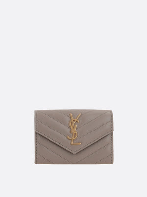 Cassandre Envelope Small Quilted Nappa Wallet-SAINT LAURENT-JOHN JULIA