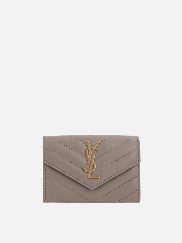 Cassandre Envelope Small Quilted Nappa Wallet-SAINT LAURENT-JOHN JULIA