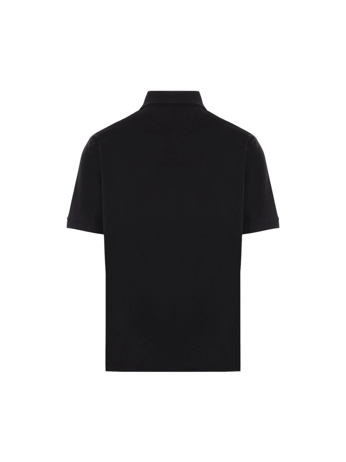 SAINT LAURENT-Cassandre Piquet Polo Shirt-JOHN JULIA