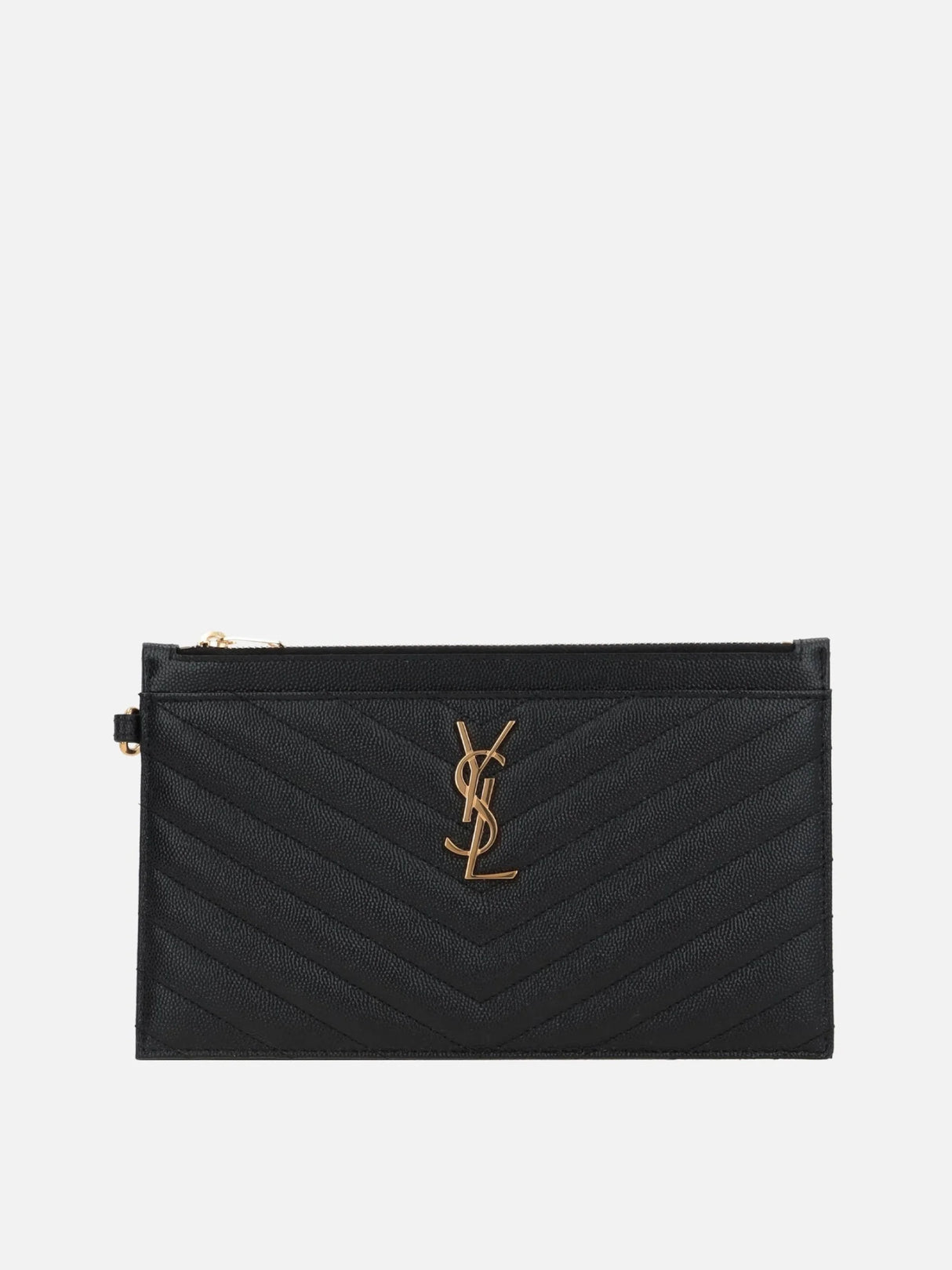 Cassandre Quilted Leather Pouch-SAINT LAURENT-JOHN JULIA