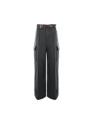 Cassandre Twill Cargo Pants-SAINT LAURENT-JOHN JULIA