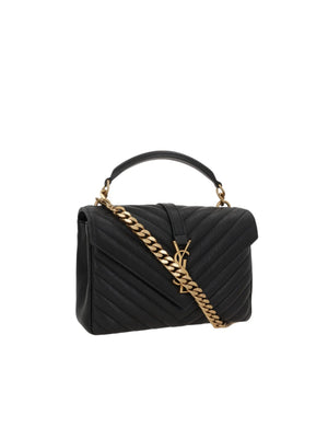 Collége Medium Crossbody Bag In Quilted Nappa-SAINT LAURENT-JOHN JULIA