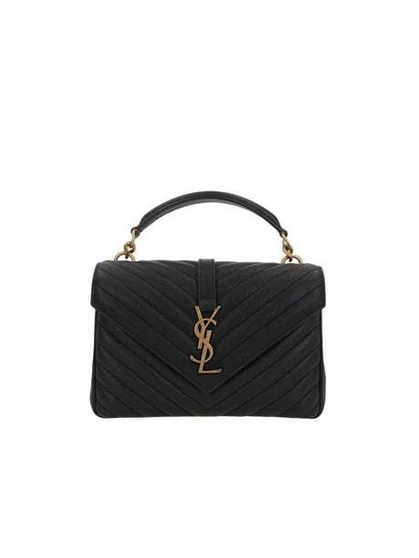 Collége Medium Crossbody Bag In Quilted Nappa-SAINT LAURENT-JOHN JULIA