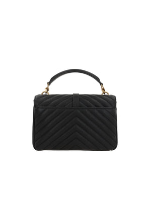 Collége Medium Crossbody Bag In Quilted Nappa-SAINT LAURENT-JOHN JULIA