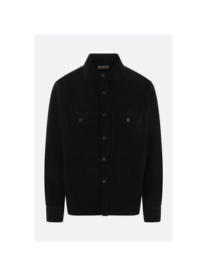 Corduroy Shirt-SAINT LAURENT-JOHN JULIA