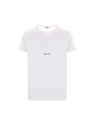 Saint Laurent Cotton T-shirt-SAINT LAURENT-JOHN JULIA